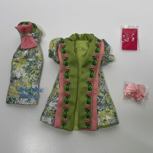 Popular Monogram Integrity Toys Fashion Doll Dress Coat Earrings Heels